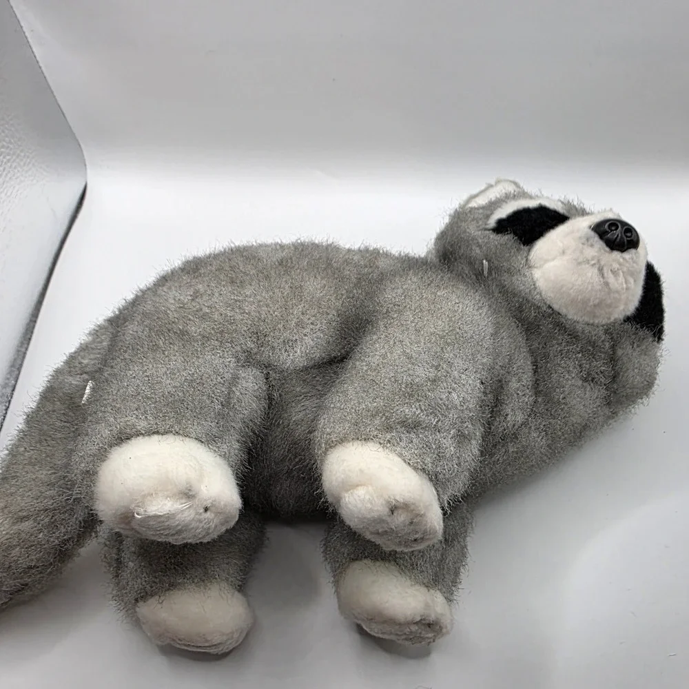 Demdaco plush raccoon